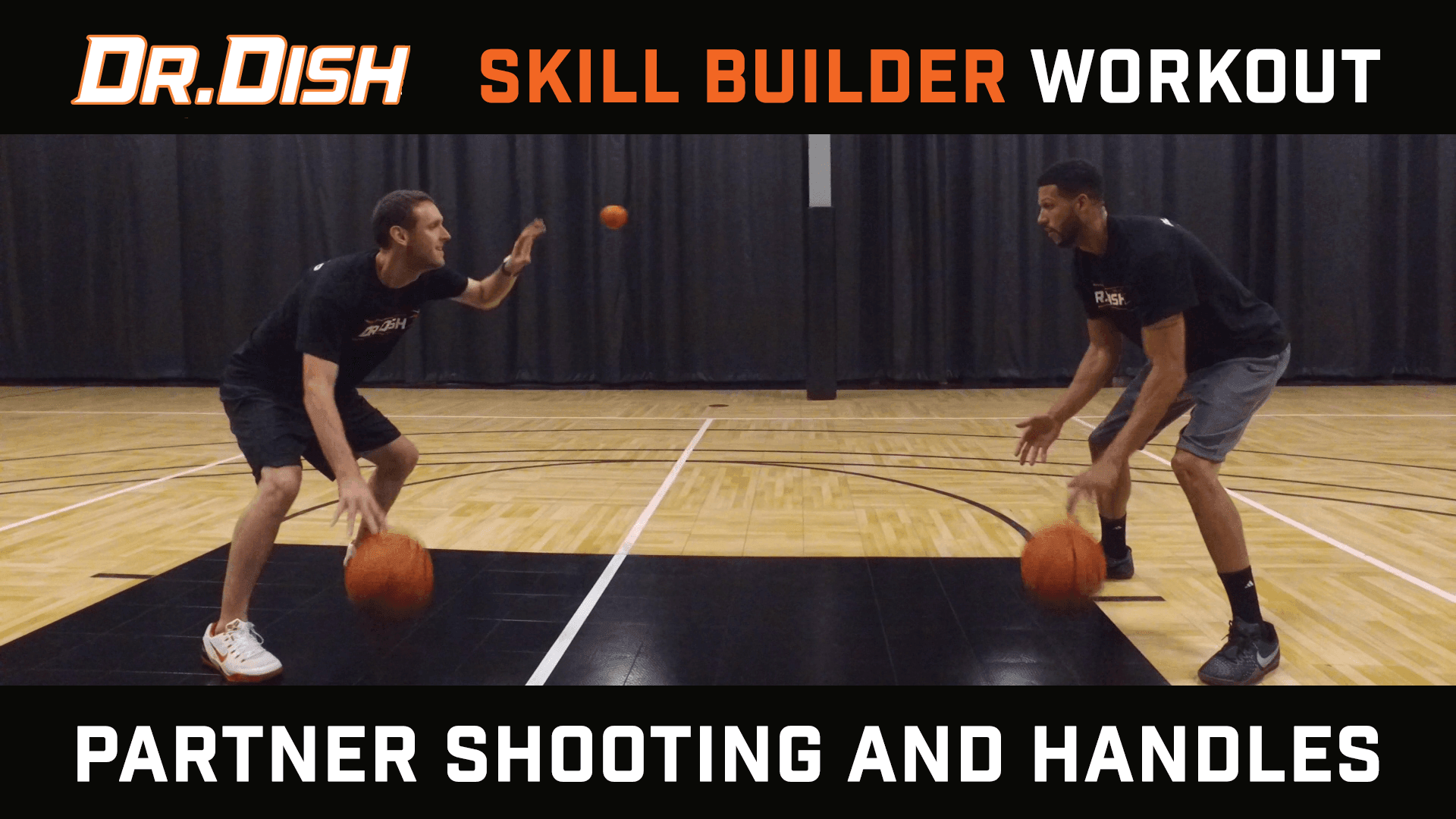 Basketball Drills Partner Shooting and Handles